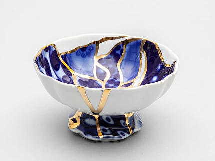 Ваза для конфет форма Тюльпан рисунок Байкал, арт. 80.37282.00.1 Ваза для конфет форма Тюльпан рисунок Байкал, арт. 80.37282.00.1