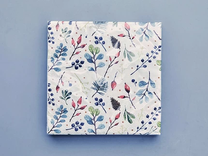 Салфетки бумажные, рисунок Календа, 33х33 см, 20 шт, арт 14.00973.05