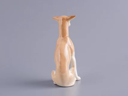 Скульптура Левретка сидящая Вильма арт. 82.83388.00.1,  Скульптура Левретка сидящая Вильма арт. 82.83388.00.1,