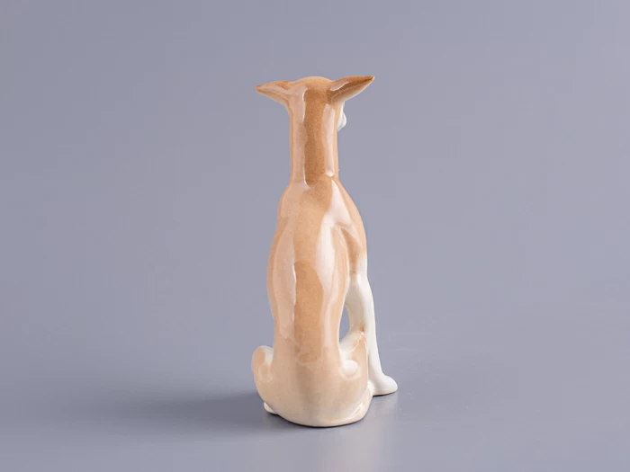 Скульптура Левретка сидящая Вильма арт. 82.83388.00.1,  Скульптура Левретка сидящая Вильма арт. 82.83388.00.1,