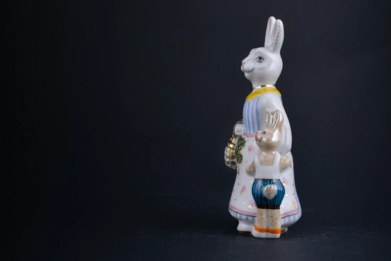 Скульптура Зайчиха-мама, арт 62.21238.00.1, 