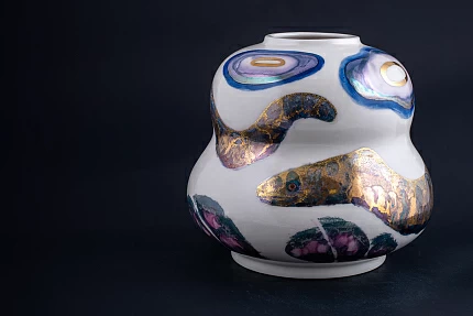 Ваза Мурена на форме Роксана, арт 45.02254.00.1 Ваза Мурена на форме Роксана, арт 45.02254.00.1