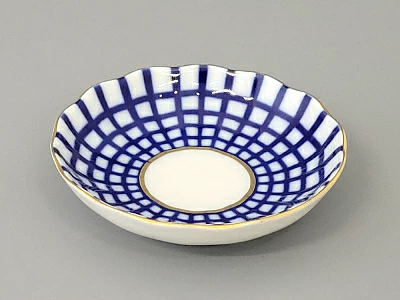 Розетка Тюльпан Кобальтовая клетка арт. 80.04059.00.1 Розетка Тюльпан Кобальтовая клетка арт. 80.04059.00.1