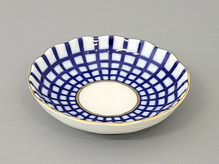 Розетка Тюльпан Кобальтовая клетка арт. 80.04059.00.1