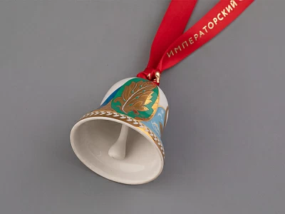 Подарочный набор Колокольчик форма Петелька рисунок Рождественские узоры 3 штуки, арт. 81.32619.00.1 Подарочный набор Колокольчик форма Петелька рисунок Рождественские узоры 3 штуки, арт. 81.32619.00.1