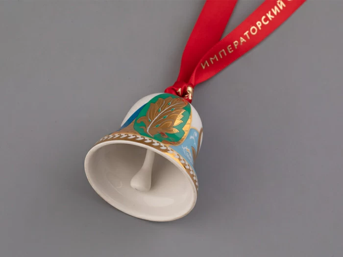 Подарочный набор Колокольчик форма Петелька рисунок Рождественские узоры 3 штуки, арт. 81.32619.00.1, 