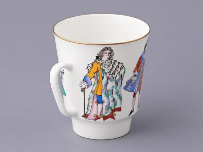 Трехпредметный комплект форма Майская рисунок Золушка арт. 81.25406.00.1