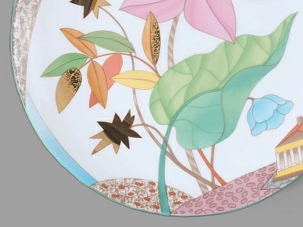 Декоративная тарелка 275 мм форма Эллипс рисунок Знойное лето арт. 80.83758.00.1 Декоративная тарелка 275 мм форма Эллипс рисунок Знойное лето арт. 80.83758.00.1