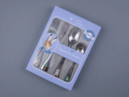 Подарочный набор Столовые приборы Дружная семейка, арт 14.12016.01, 