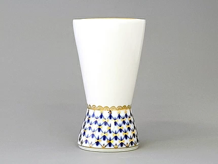 Ваза для салфеток Молодежная Кобальтовая сетка арт. 80.06939.00.1 Ваза для салфеток Молодежная Кобальтовая сетка арт. 80.06939.00.1