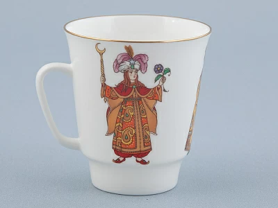 Трехпредметный комплект 165 мл форма Майская рисунок Опера Золотой петушок, арт. 81.32232.00.1