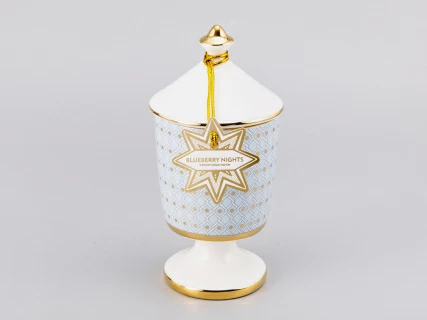 Подарочный Набор Свеча ароматическая рисунок Азур 2 аромат Черничные ночи арт. 81.32058.00.1,  Подарочный Набор Свеча ароматическая рисунок Азур 2 аромат Черничные ночи арт. 81.32058.00.1,