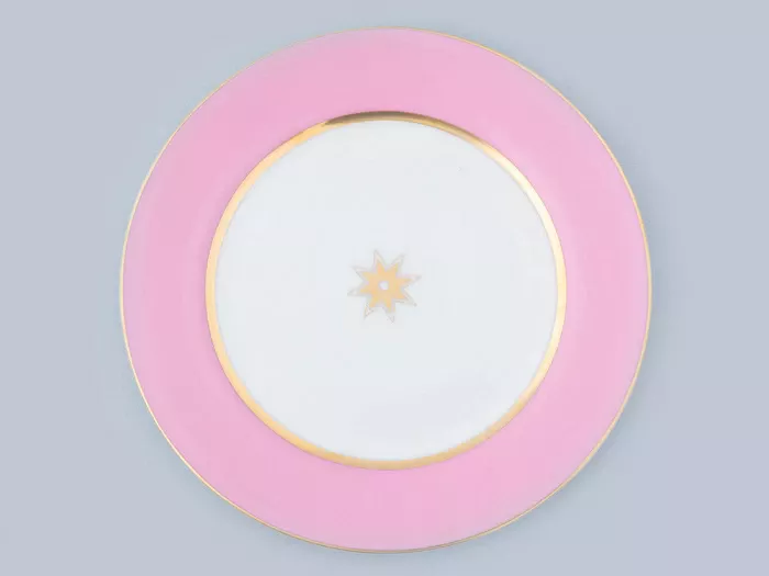 Тарелка плоская 200 мм форма Стандартная 2 рисунок Астра 1 арт 80.46798.00.1, 