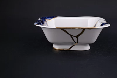 Салатник 700 мл рисунок Байкал, на форме Молодежная арт 60.14037.00.1