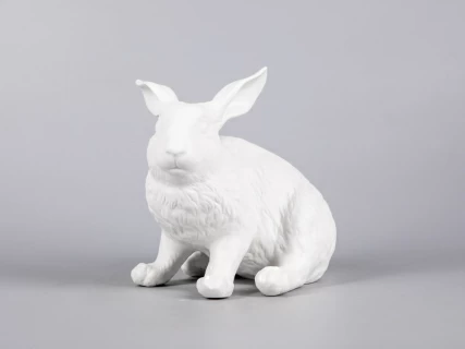 Скульптура Кролик домашний Белый арт. 81.30991.00.1, 