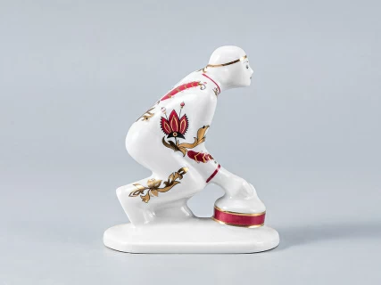 Скульптура форма Кёрлингистка рисунок Керлингистка арт. 82.78251.00.1,  Скульптура форма Кёрлингистка рисунок Керлингистка арт. 82.78251.00.1,