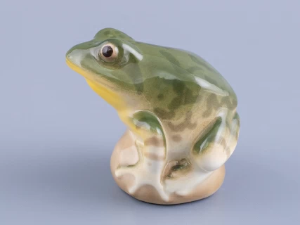 Скульптура Лягушка прудовая зеленая арт. 82.63683.00.1, 