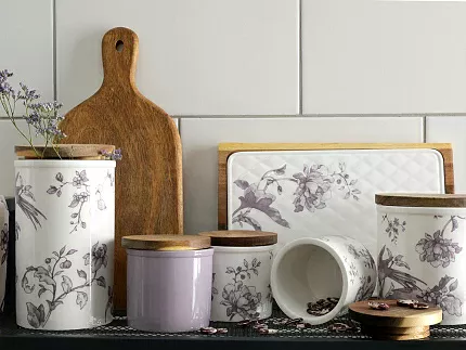 Набор для запекания (2 предмета) форма Стандартная, рисунок Monplaisir Violet, арт 42.00059.00.1