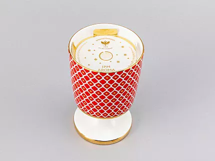 Подарочный Набор Свеча ароматическая, рисунок Скарлетт 2 аромат  Ваниль Пачули арт. 81.32055.00.1