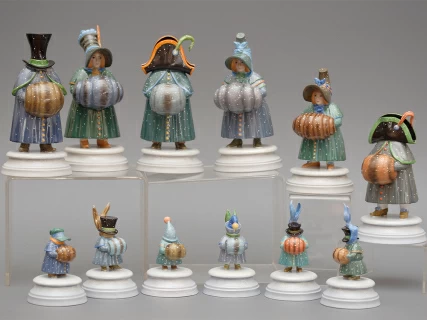 Скульптура Восьмой гость Метель арт. 82.69288.00.1, Скульптура - Шемякин,Скульптура,Метель,Седьмой гость,Франция