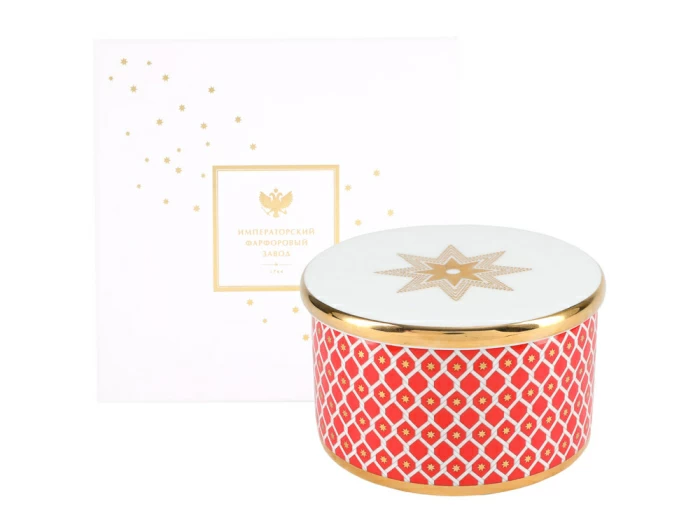 Подарочный набор шкатулка форма Идиллия рисунок Скарлетт арт. 81.28258.00.1, 