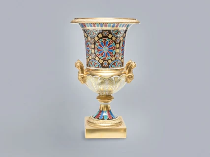 Ваза форма Кратерная, Готические розы арт. 80.40151.00.1, 