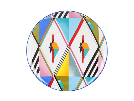 Чашка с блюдцем 165 мл форма Майская рисунок Движение 3, арт. 81.27332.00.1