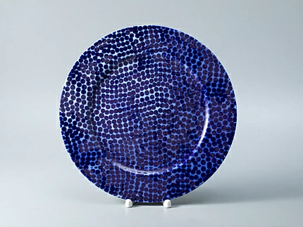 Тарелка мелкая 270 мм форма Европейская-2 рисунок Реки России. Обь арт. 80.35363.00.1