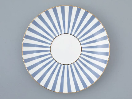 Чашка с блюдцем чайная форма Ландыш рисунок Да и нет Серый, арт. 81.32281.00.1 Чашка с блюдцем чайная форма Ландыш рисунок Да и нет Серый, арт. 81.32281.00.1