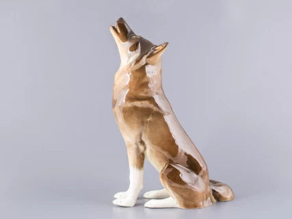 Скульптура Волк сидящий арт. 82.06370.00.1, 