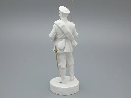 Скульптура Рядовой эпохи Александра III, в подарочной упаковке, рисунок Белый бисквит, арт 81.33430.00.1