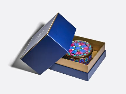 Шкатулка в подарочной упаковке, форма Идиллия, рисунок Готический 7, арт. 81.34170.00.1, 