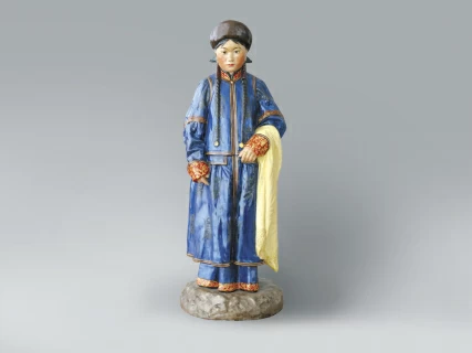 Скульптура Народности России Бурятская женщина арт. 82.69844.00.1, 