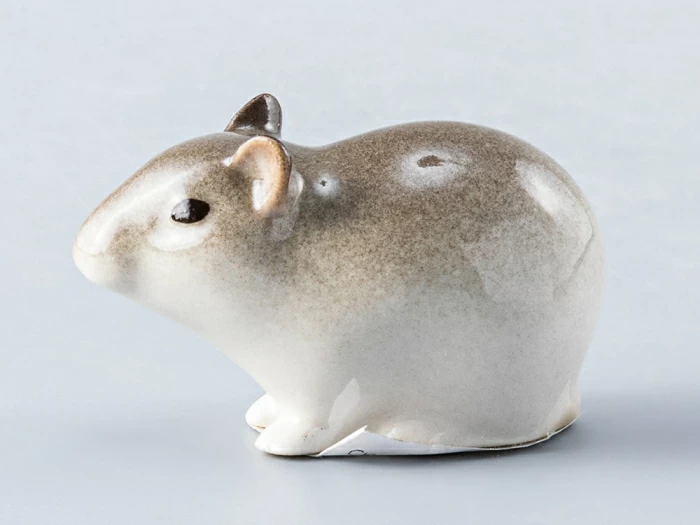 Скульптура форма Мышь малютка рисунок Палевая арт. 82.61106.00.1, 