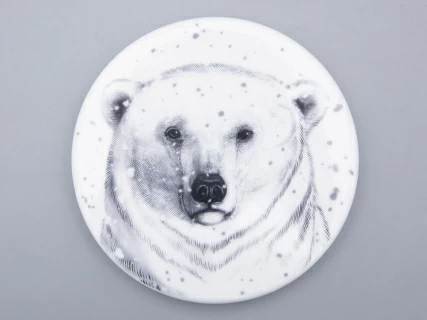 Шкатулка в подарочной упаковке, форма Идиллия, рисунок Тотем. Медведь арт. 81.31594.00.1, 