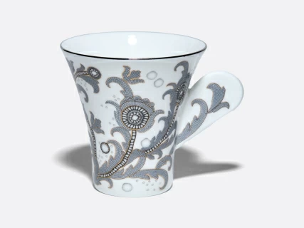 Чашка с блюдцем в подарочной упаковке, форма Модерн, рисунок Жемчужный арт 81.10805.00.1, 