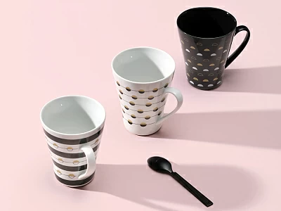 Бокал форма Колокол рисунок Балтийский берег 2, арт 80.45175.00.1