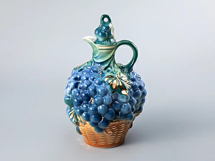 Графин Виноград в корзине (синий) 1160 мл арт. 80.88708.00.1