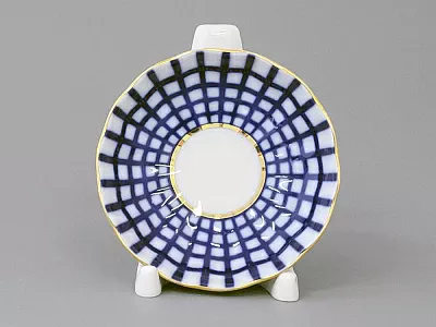 Розетка Тюльпан Кобальтовая клетка арт. 80.04059.00.1