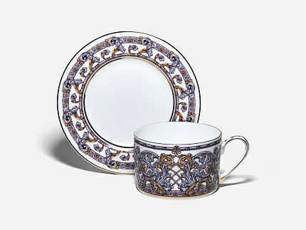 Сервиз чайный на 4 персоны 10 предметов в подарочной упаковке, форма Идиллия рисунок Барокко, арт. 81.34916.00.1
