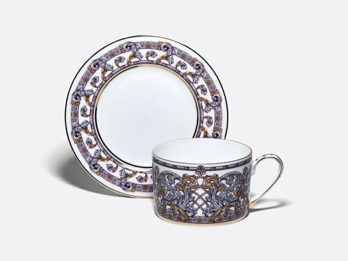 Сервиз чайный на 4 персоны 10 предметов в подарочной упаковке, форма Идиллия рисунок Барокко, арт. 81.34916.00.1, 