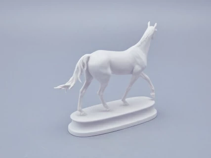 Скульптура в подарочной упаковке, форма Конь Ахалтекинский, рисунок Белый, арт. 81.18627.00.1, 