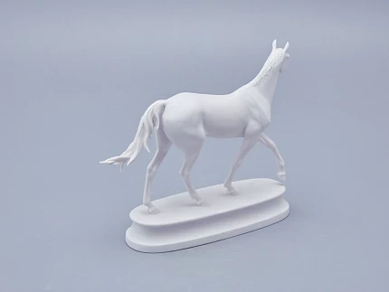 Скульптура в подарочной упаковке, форма Конь Ахалтекинский, рисунок Белый, арт. 81.18627.00.1