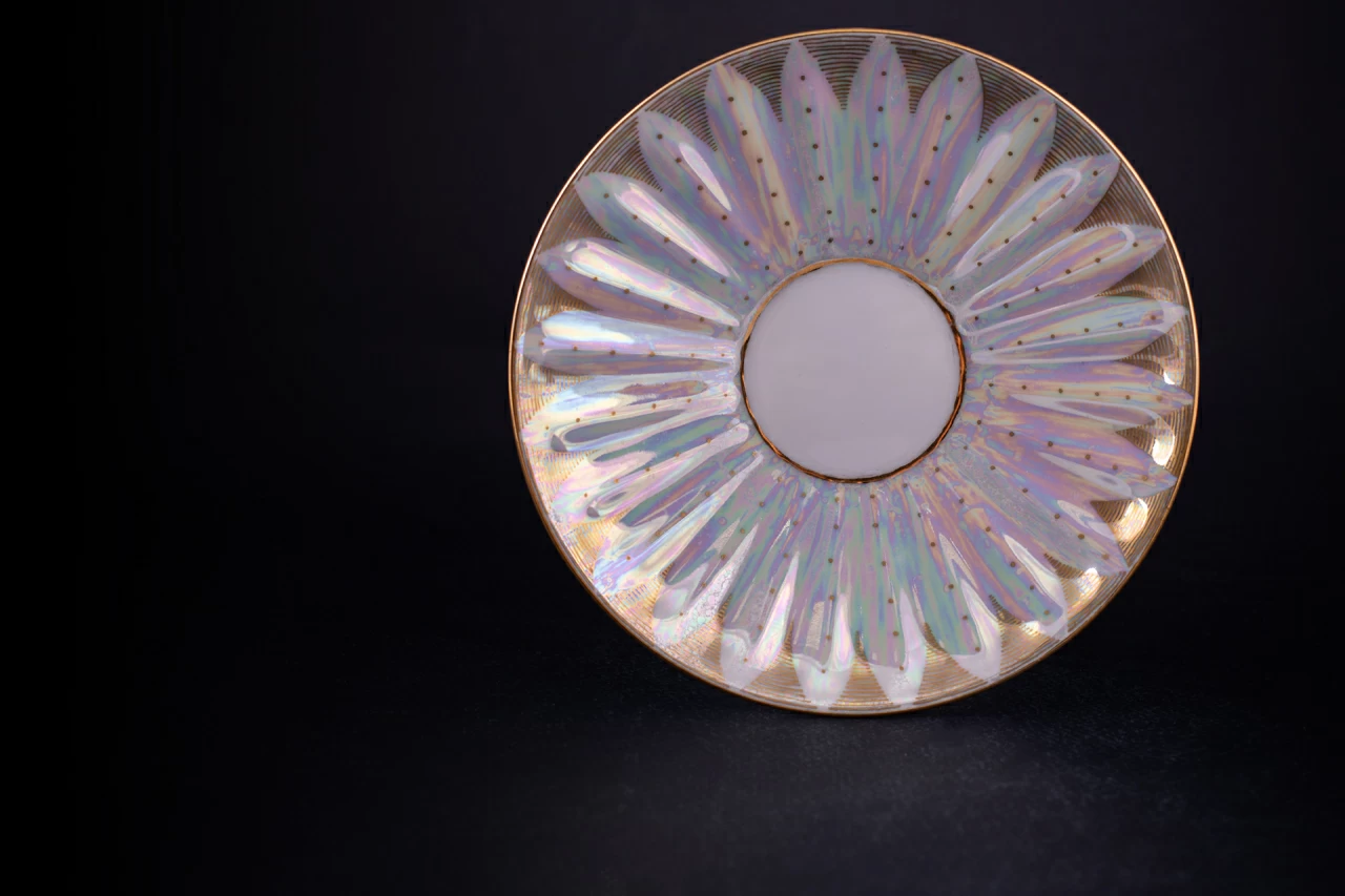 Чашка с блюдцем Дюймовочка, форма Лучистая, арт 70.02735.00.1, 