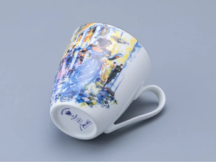 Бокал форма Вариации 450 мл рисунок Бал Пушкинских героев, арт 80.69999.00.1, 