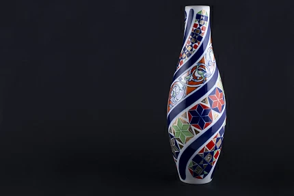 Ваза Готика на форме Высокая, арт. 60.07130.00.1 Ваза Готика на форме Высокая, арт. 60.07130.00.1