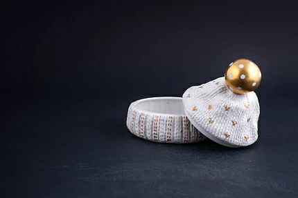 Шкатулка Детская шапочка, рисунок Золотой Помпон, арт 60.14116.00.1