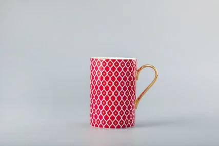 Подарочный набор 400 мл форма Идиллия рисунок "Скарлетт" 2 арт. 81.30117.00.1, 