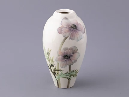 Ваза форма Фрезия, рисунок Анемоны, арт. 80.48117.00.1