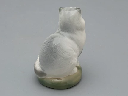 Скульптура Персидская кошка Дымчатая,  арт. 82.06136.00.1